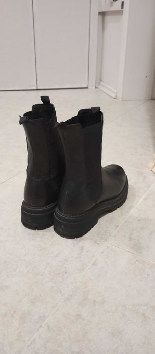 Боти,естествена кожа,ортопедична стелка,37 номер