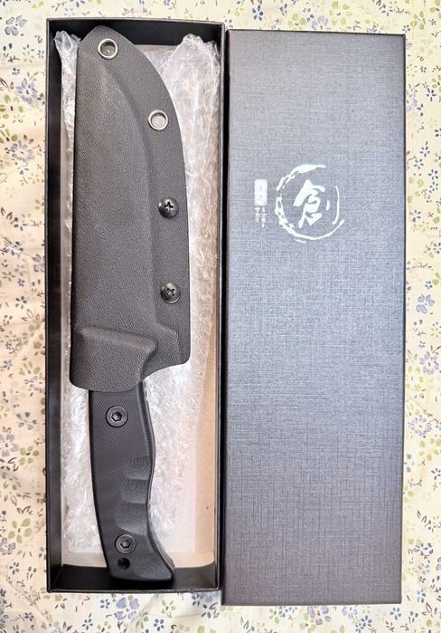 Нож Purple Dragon - за туризъм, бушкрафт, риболов, оцеляване