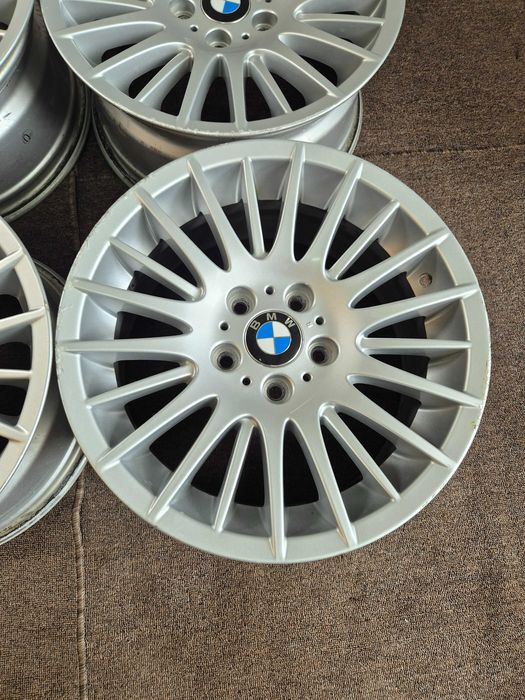4 Jante Aliaj 5x120 17'' - OEM BMW Seria 1 Seria 3 E90 E91 E92 E46 F30 F31 - Seria 4 - X1 X3 - 8J ET 34 !