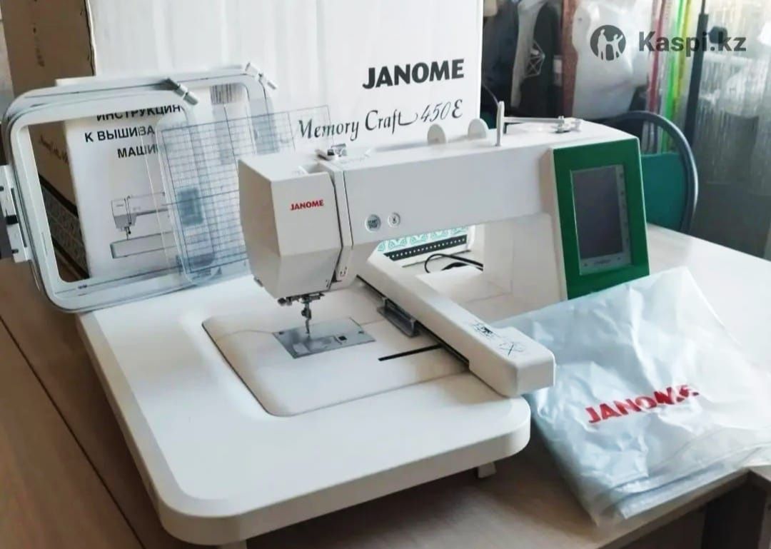 Вышивальная машина Janome Memory Craft 450E: 499 999 тг. - Швейные машины и  оверлоки Алматы на Olx