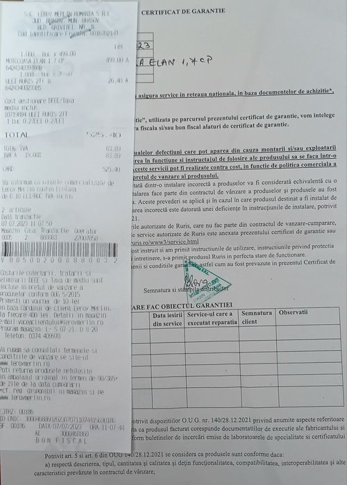 Motocoasa Ruris Elan 339S 1,7cp