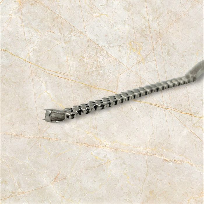 Италианска сребърна гривна