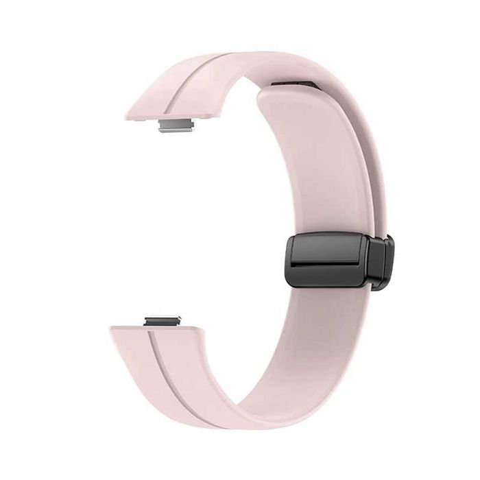 Каишка Silicone Magnet Black Buckle за Huawei Fit 3, Fit 4, Fit 4 Pro