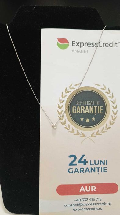 Colier aur 18K 2.16gr [AG24 Harlau B.46015.2] - Garantie 2 ani!