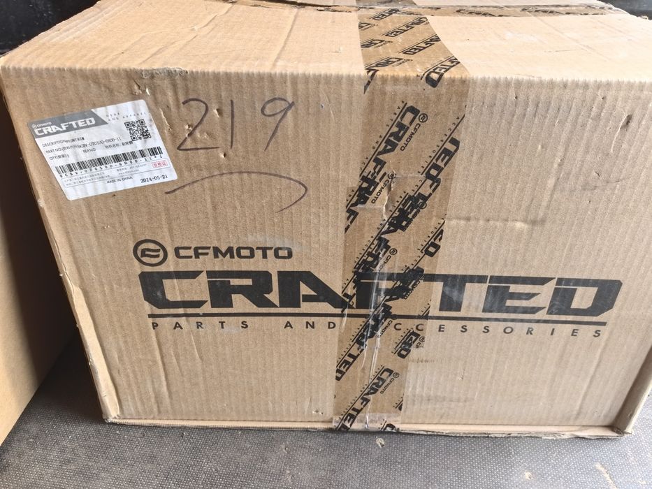 Janta CF MOTO negru mat 12x6
