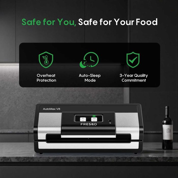 Aparat Vidat Alimente Automat 95Kpa - Cutter - 2 Role - Argintiu