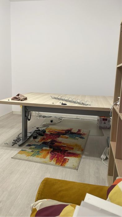 Blat birou din lemn masiv