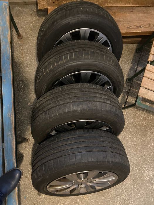 jante Mercedes echipate cu anelope Dunlop 205-55-R16