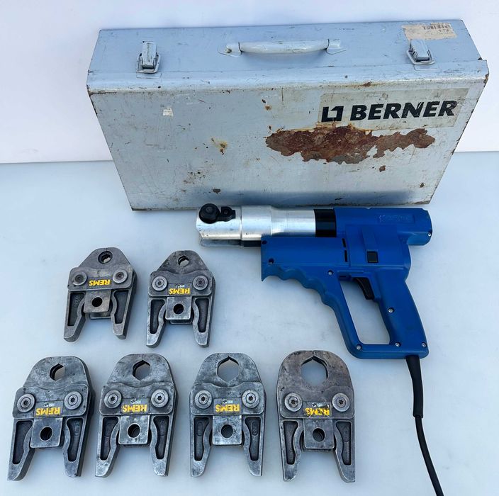 Berner Radialpresse - Преса за пресфитинги и тръби 12/15/18/22/28/35