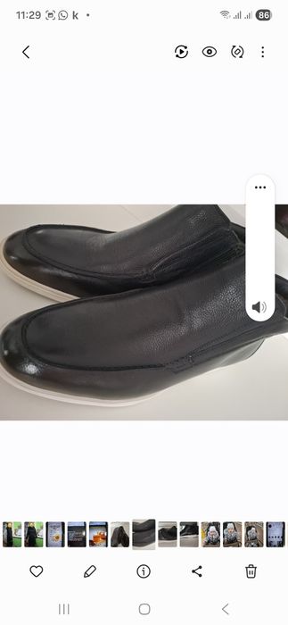 Мужская ботинка  новая