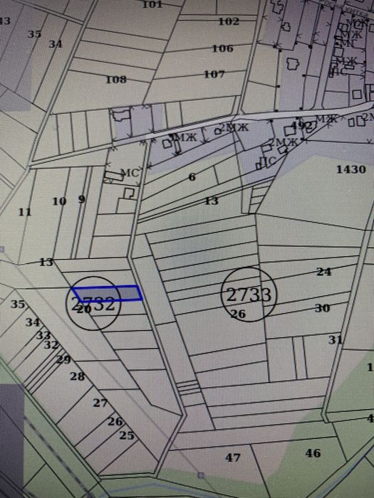 Продава се Парцел в с. Волуяк, Област София-град - 1000 кв.м за 60 €/кв.м - Снимка #2