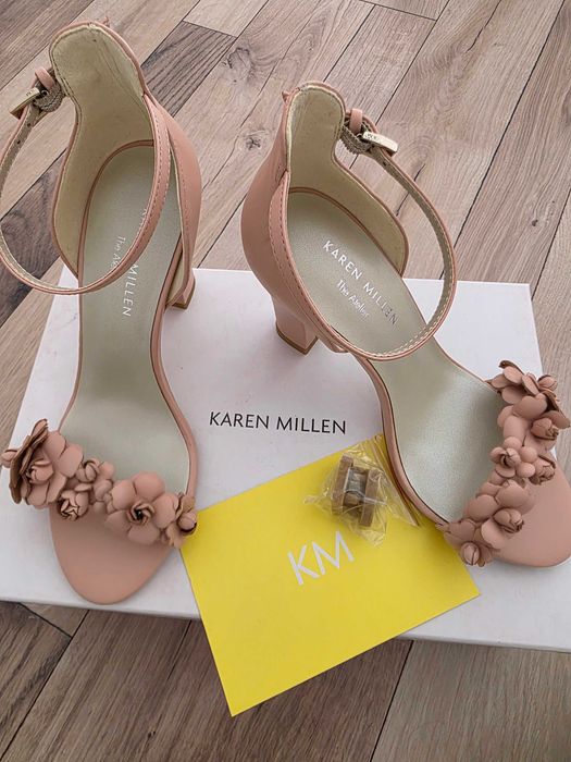 Кожени сандали Karen Millen