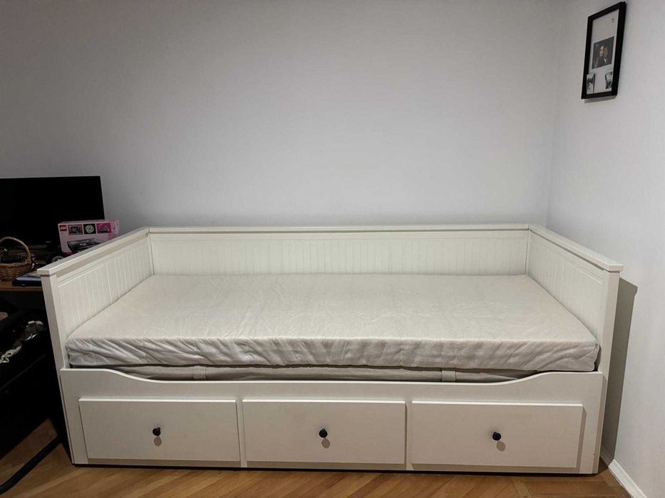 Divan cu 3 sertare/2 saltele, 80x200 cm