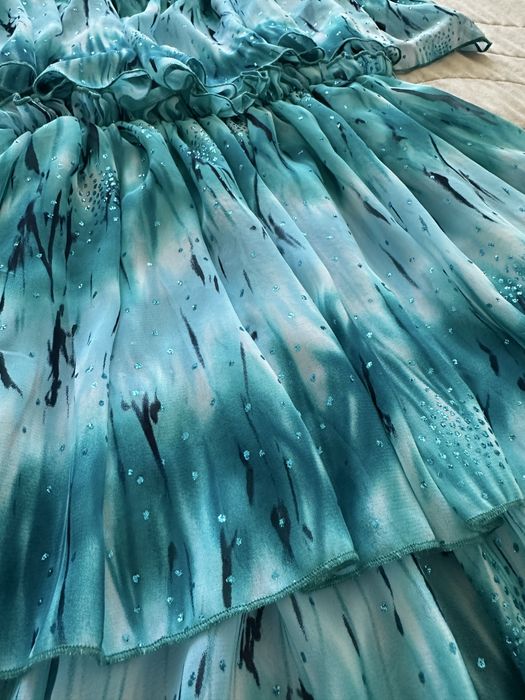 Lucy Къса синя рокля