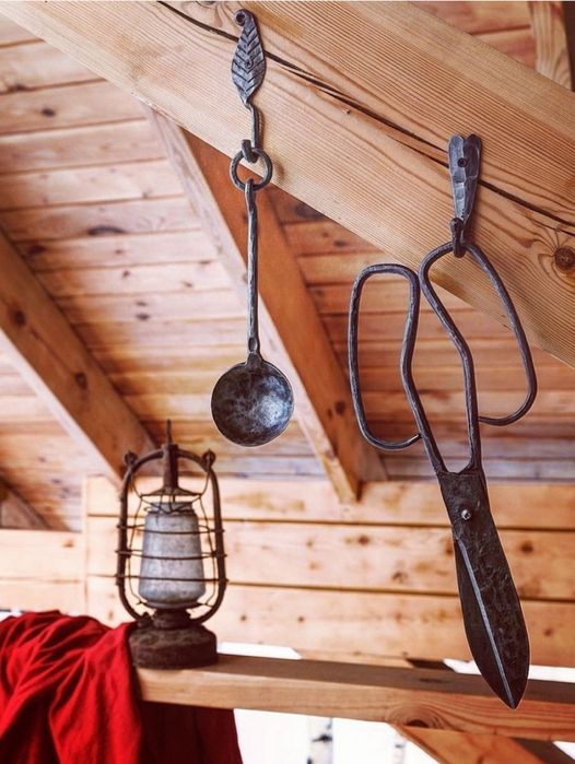 Ложка кованая, ручная работа