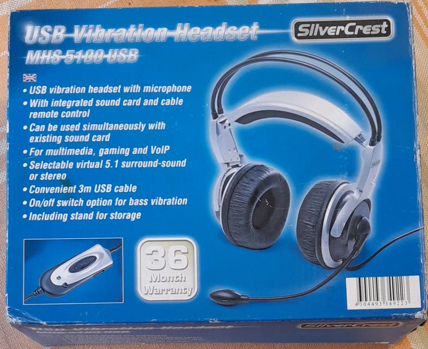 Vând urgent căști USB model MHS5100USB