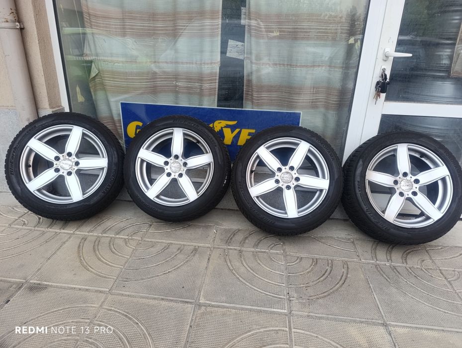 Алуминиеви джанти 5х120 17 със зимни гуми