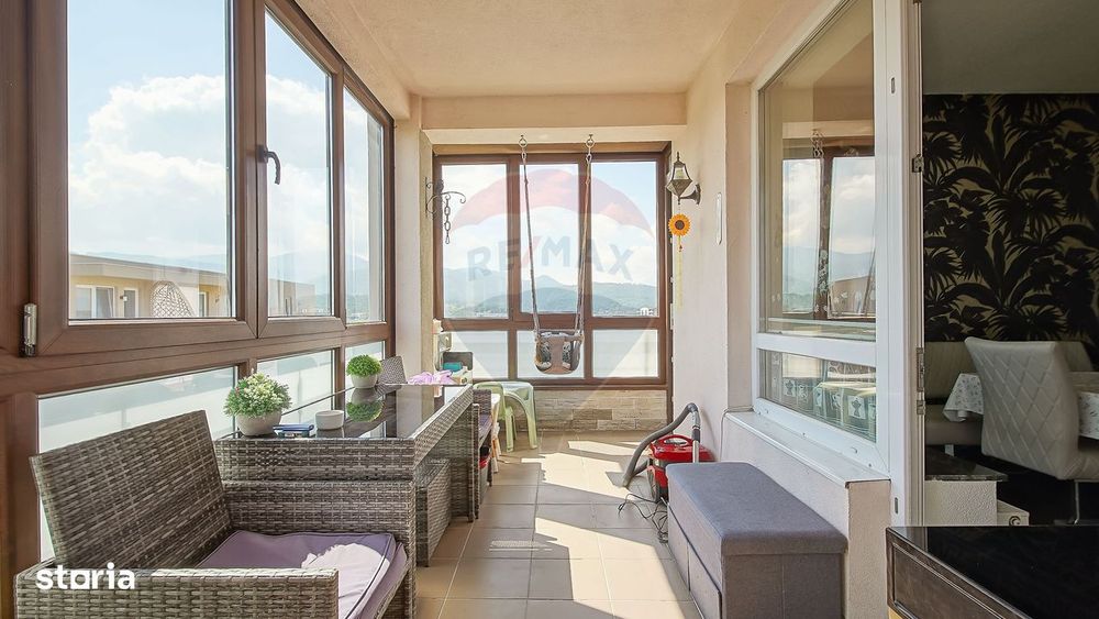 Penthouse Cochet 92Mp Cu 3 Camere | 2 Bai Și Terasă | Ghimbav-Cristian