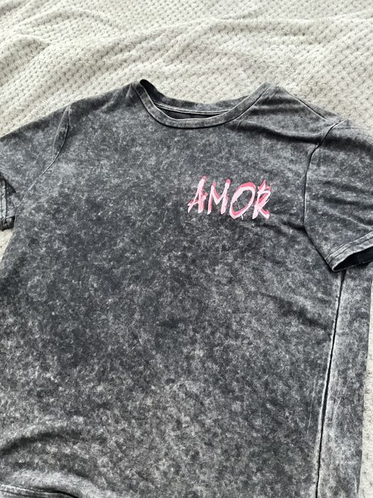 Черна тениска със натпис