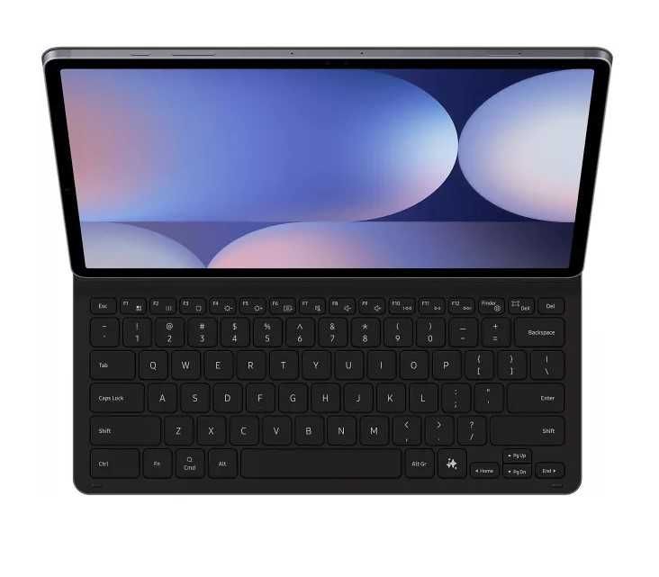 Husa Book Cover Keyboard Slim Galaxy Tab S10+/S9+ Black