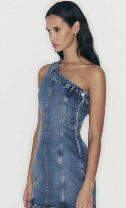 Дамска дънкова рокля Zara