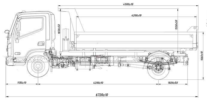 Самосвал на базе Hyundai Mighty