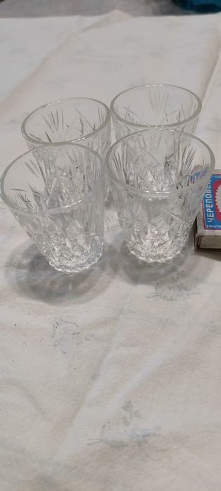 Рюмки хрустальные советские