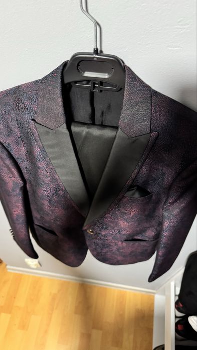 Costum de ceremonie (sacou + pantaloni) mărimea 48