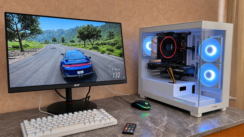 Игровой ПК GTX 1080 8GB / Ryzen 5 2600 / 16GB / Монитор 165Hz