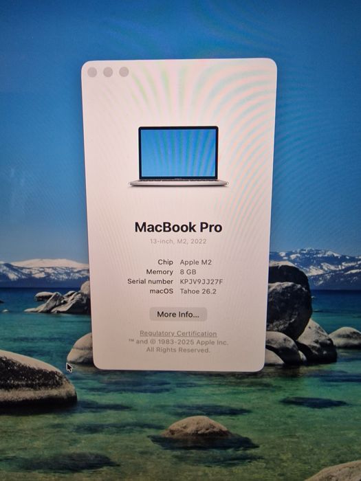 Laptop Apple Macbook Pro M2