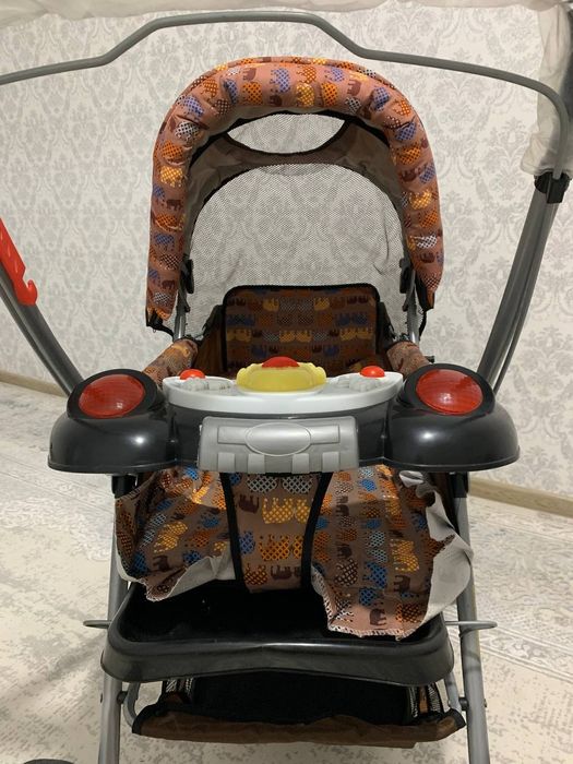 Детский зимний летний коляска сатылады