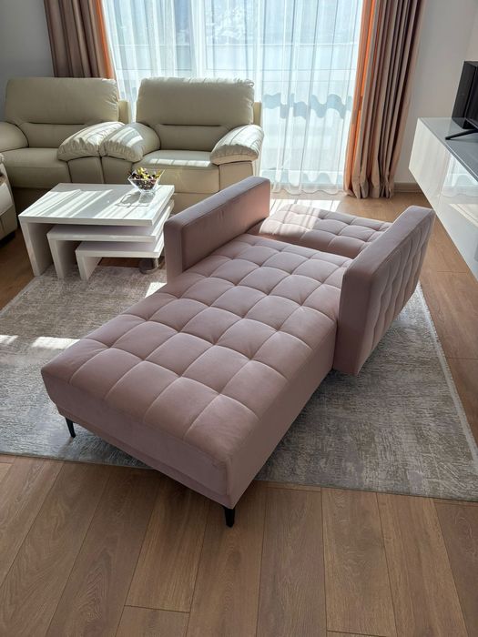 Șezlong cu recliner pentru living