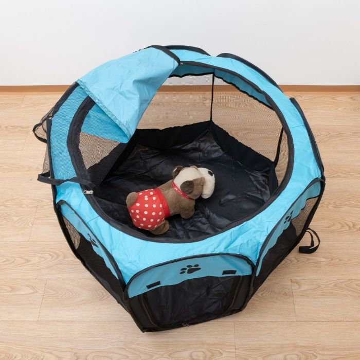 Заграждение за куче или котка от текстил