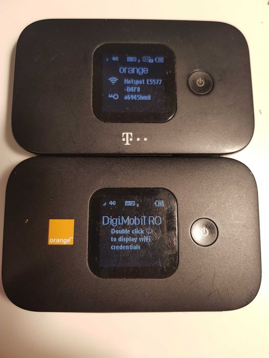 Huawei E5577c ecran LCD, router 4G/LTE modem WiFi cu SIM si baterie