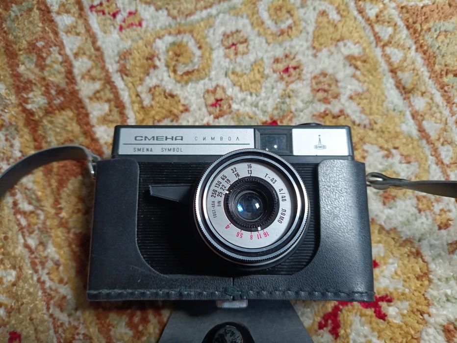 Советский фотоаппарат смена симвоол