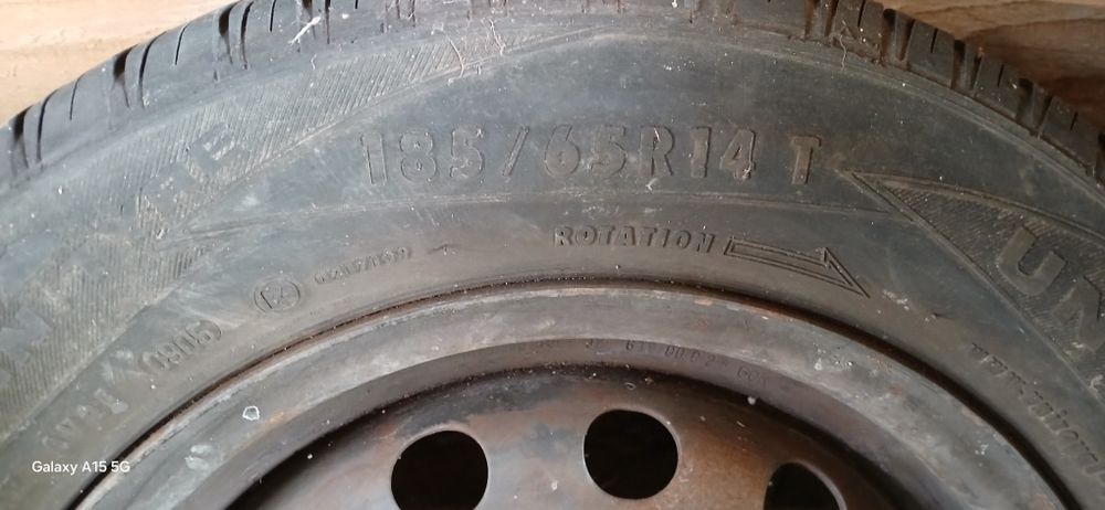 Летни гуми с метални джанти  185 65 R14
