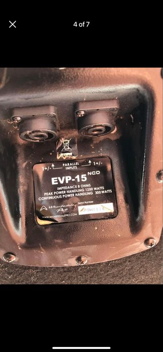 Тонколони WAREFEDALEPRO 15inch