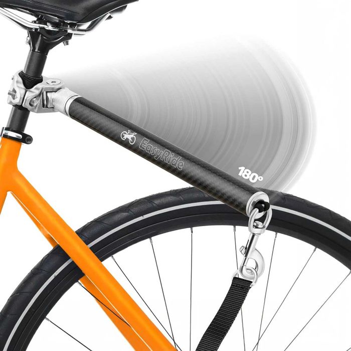 Lesa Bicicleta Hands-Free MALABI 180 cm Carbon cu Amortizor Socuri
