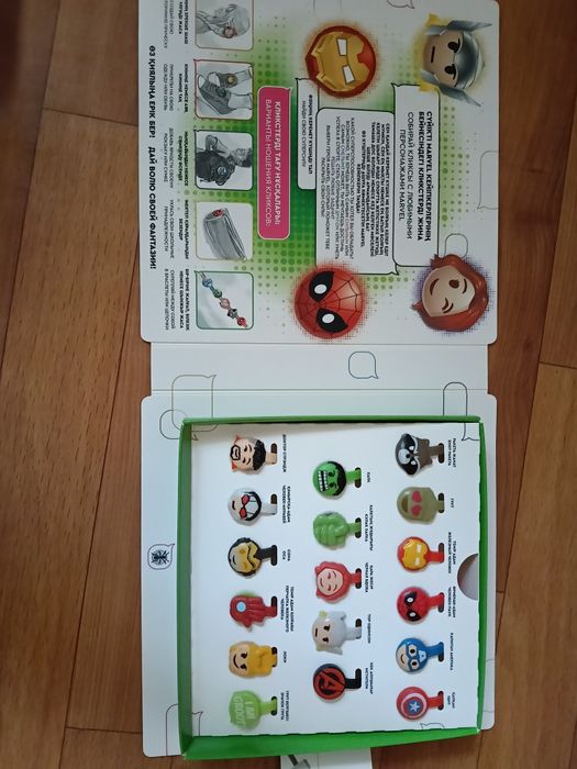 Эксклюзивный набор кликсов персонажей Marvel