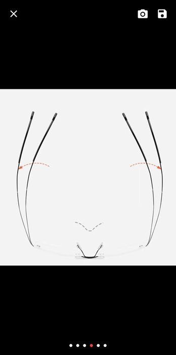 очила с "титаниеви рамки" с диоптър+ 1.50 до+ 3.50