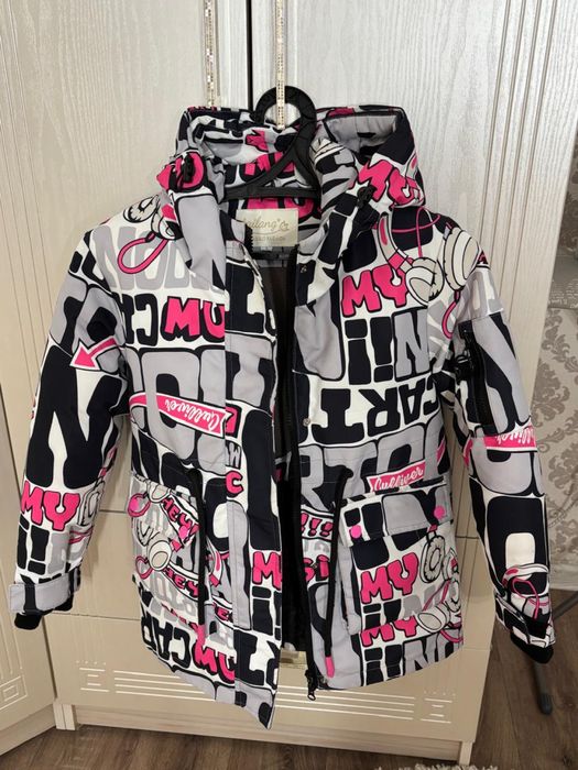 Куртка детская 7-8 лет на девочку ЗИМА