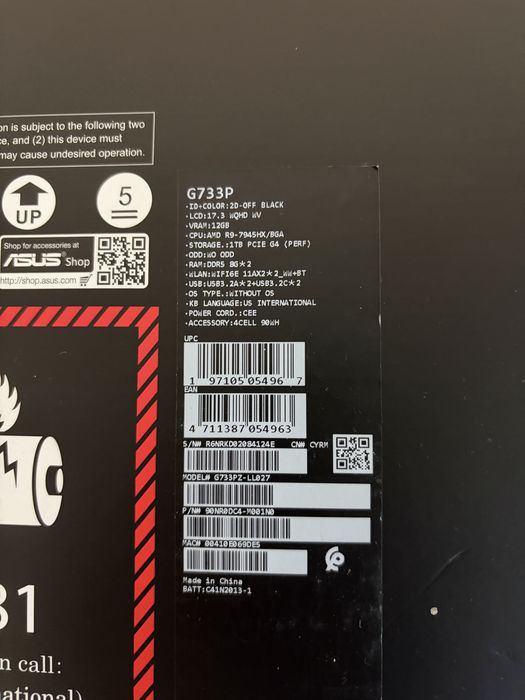 Vând ASUS ROG Strix SCAR 17” – Performanță Extremă