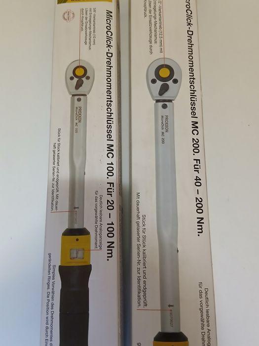 Cheie dinamometrica Proxxon 23 351 MC 100 / 23 353 MC 200