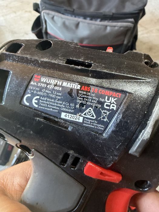 Wurth Master 18V Сет (SET)