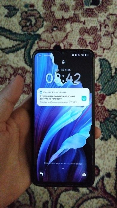 Oppo A38 чорный свет