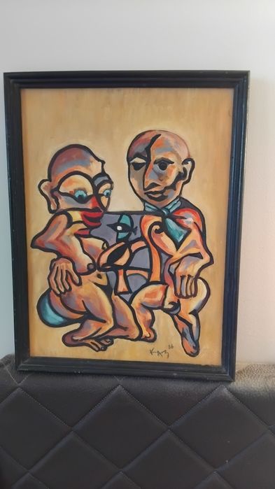 Д.Казаков"Адам и Ева",1986г.