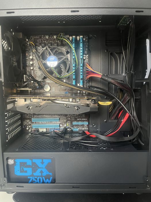 Геймърски компютър RX 580 / i5 / 16GB RAM / SSD + HDD