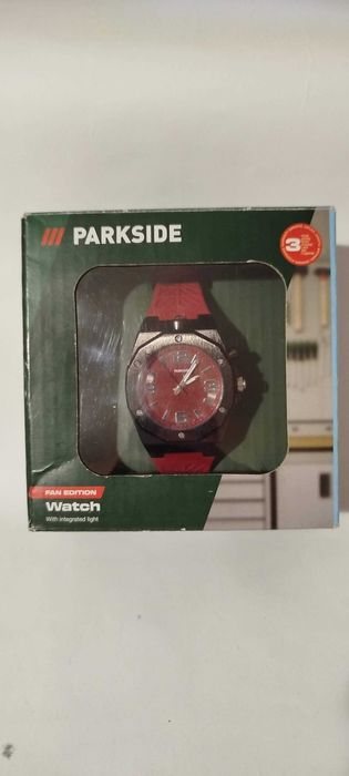 Ръчен часовник Parkside червен