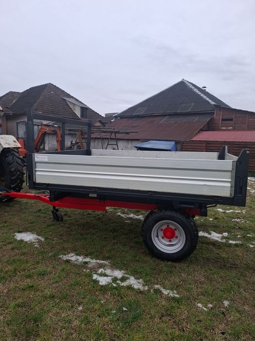 Remorca basculabila 3 părți