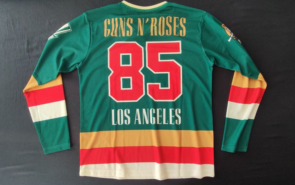 Guns N' Roses Los Angeles 85 Jersey Retro Mens
